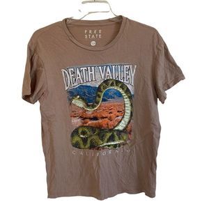 Death Valley T-Shirt Tshirt T Shirt Tee Rattle Snake Large Single Stitch Vintage